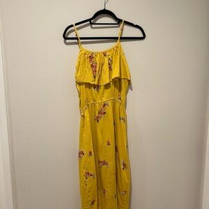 Yellow Floral Sundress